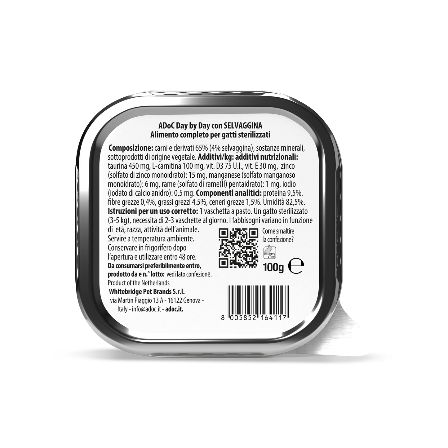 Paté con Selvaggina sterilized