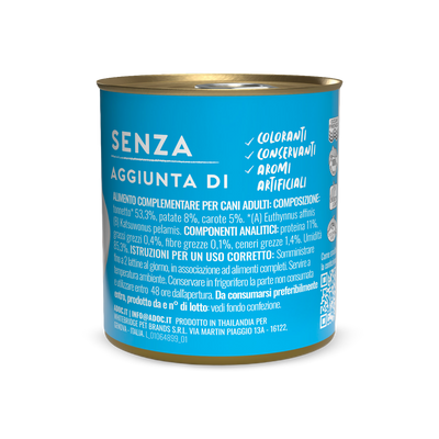 Filetti di Tonnetto con Patate e Carote