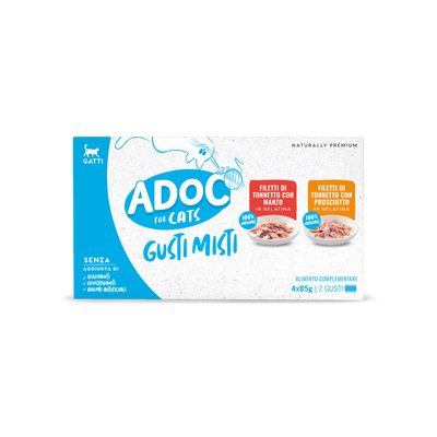 Multipack filetti di Tonnetto con Manzo e Tonnetto con Prosciutto