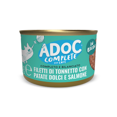 Filetti di Tonnetto con Patate dolci e Salmone