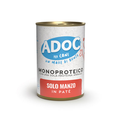 Monoproteico solo Manzo in patè